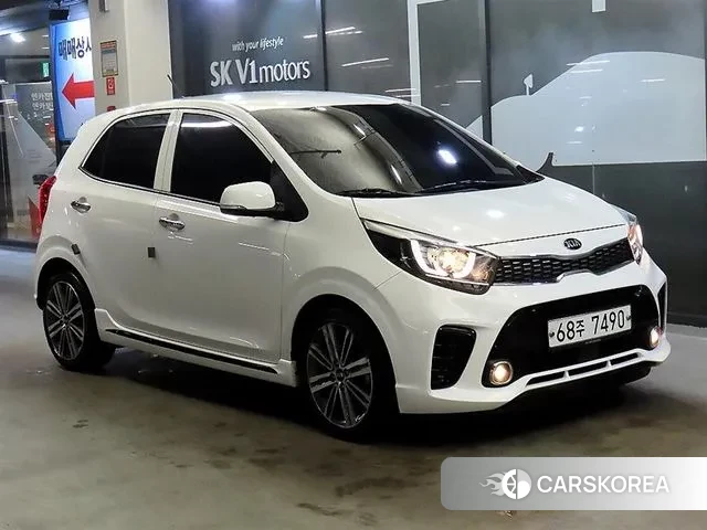 Kia All New Morning (JA) 2019 Белый из Кореи