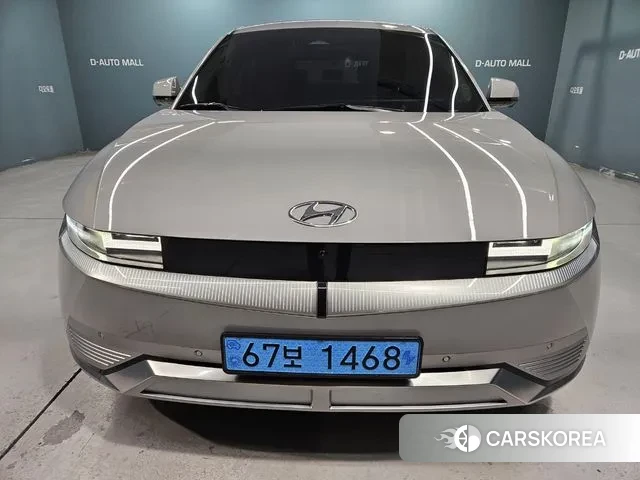 Hyundai Ionic 5 2021 Серебристо-серый из Кореи