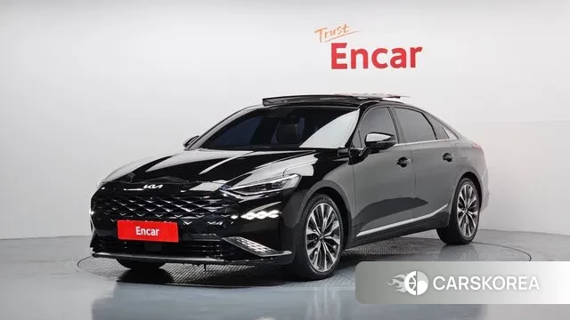 Kia K8 2021 Черный из Кореи