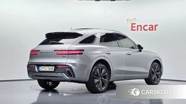 Genesis GV70 2021 Серебристо-серый из Кореи
