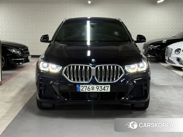BMW X6 (G06) 2021 Черный из Кореи