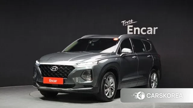 Hyundai Santa Fe TM 2019 Серый из Кореи