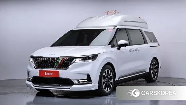 Kia Carnival 4th generation 2023 Белый из Кореи