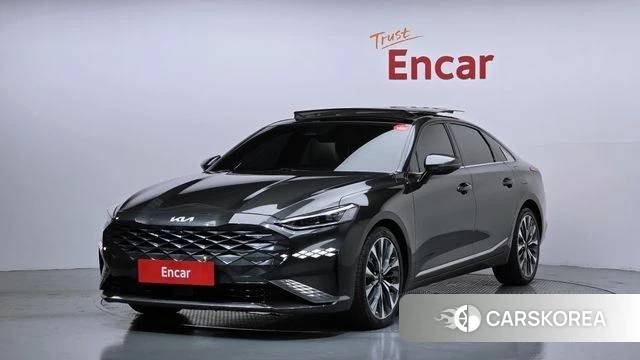 Kia K8 2021 Серый из Кореи