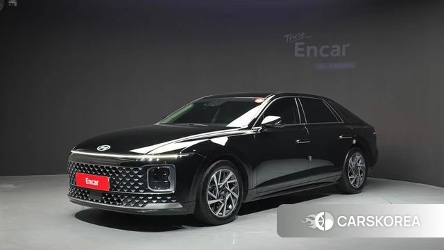 Hyundai Grandeur (GN7) 2023 Черный из Кореи