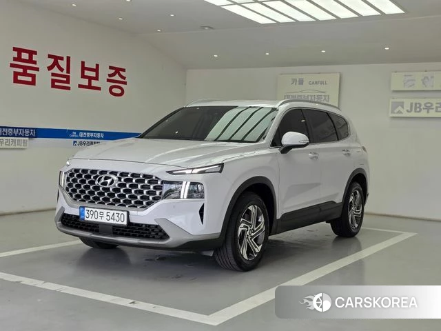 Hyundai The New Santa Fe 2021 Белый из Кореи