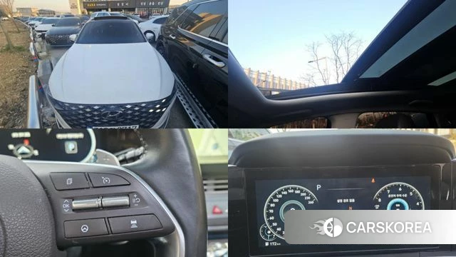Hyundai The New Grandeur IG 2021 Белый из Кореи