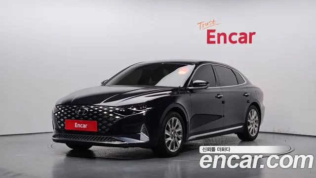 Hyundai The New Grandeur IG Hybrid 2021 Синий из Кореи