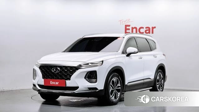 Hyundai Santa Fe TM 2018 Белый из Кореи
