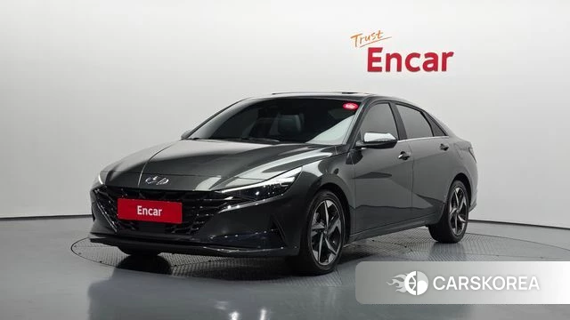 Hyundai Avante (CN7) 2022 Серый из Кореи