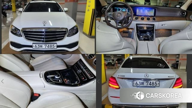 Mercedes-Benz E-Class W213 2018 Белый из Кореи