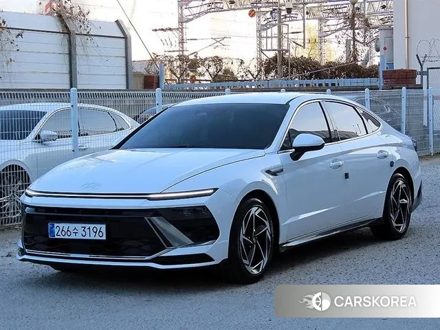 Hyundai Sonata D Edge (DN8) 2023 Белый из Кореи