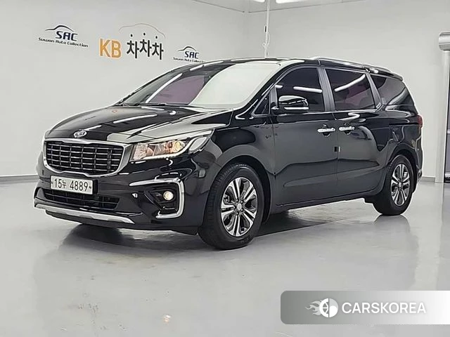 Kia The New Carnival 2019 Черный из Кореи