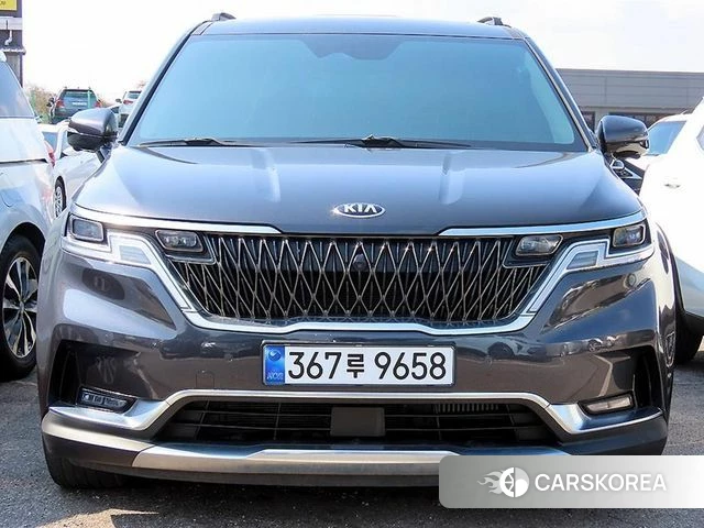 Kia Carnival 4th generation 2021 Серый из Кореи