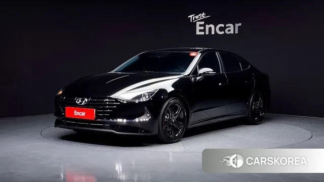 Hyundai Sonata (DN8) 2022 Черный из Кореи