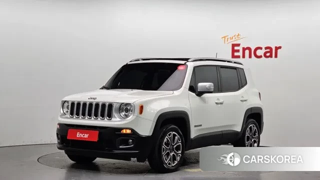 Jeep Renegade 2018 Белый из Кореи