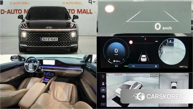 Hyundai Grandeur Hybrid (GN7) 2023 Черный из Кореи