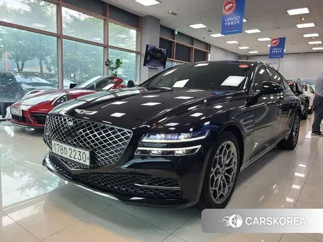 Genesis G80 (RG3) 2020 Черный из Кореи