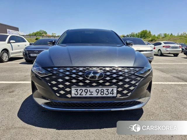 Hyundai The New Grandeur IG Hybrid 2021 Серый из Кореи