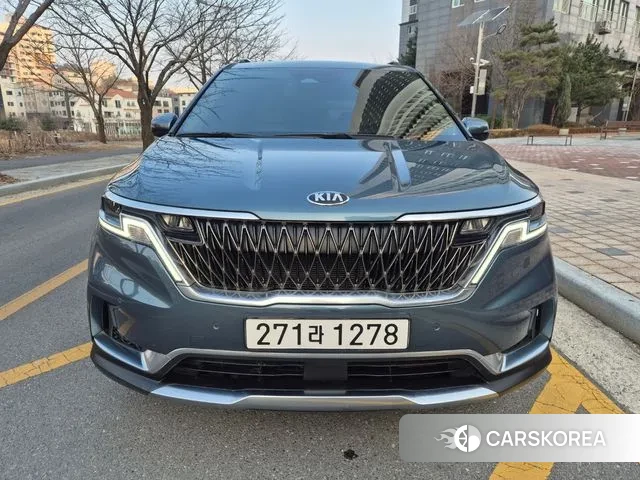 Kia Carnival 4th generation 2021 Синий нефрит из Кореи