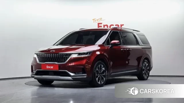 Kia Carnival 4th generation 2020 Красный из Кореи