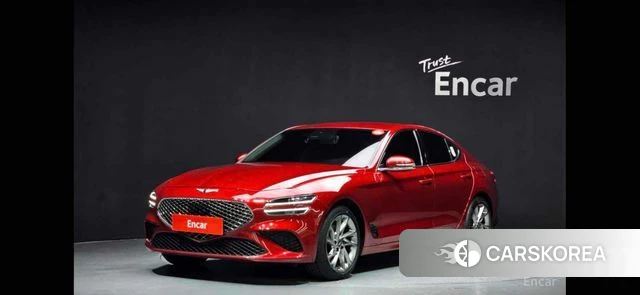 Genesis The New G70 2022 Красный из Кореи