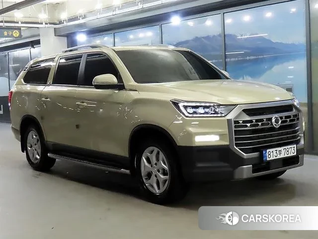 Ssangyong The New Rexton Sport 2023 Жемчужный цвет из Кореи