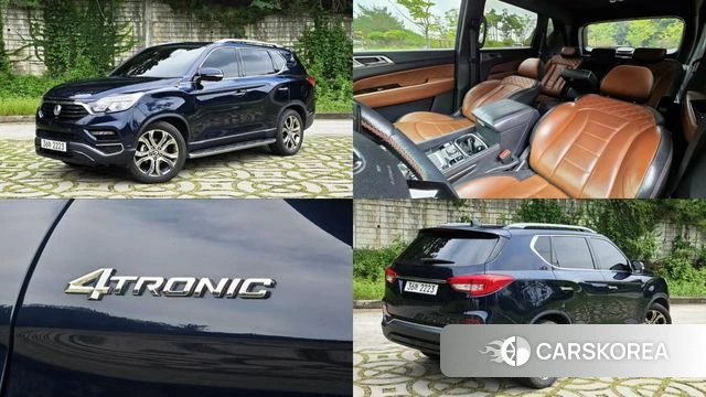 Ssangyong G4 Rexton 2018 Синий из Кореи