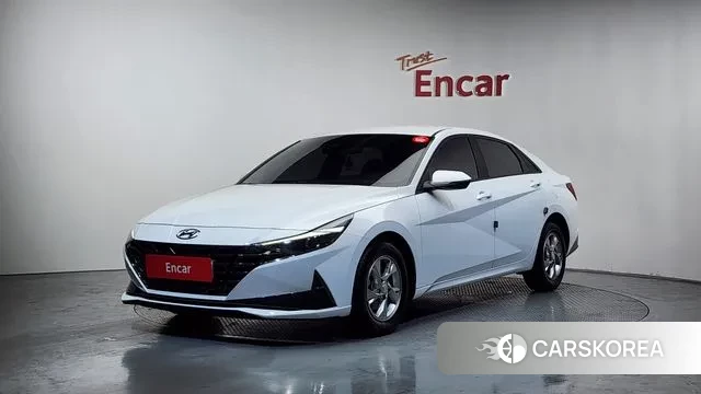 Hyundai Avante (CN7) 2020 Белый из Кореи