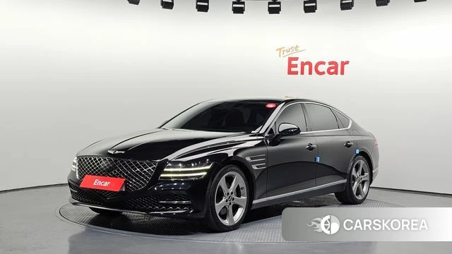 Genesis G80 (RG3) 2020 Черный из Кореи