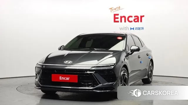 Hyundai Sonata D Edge Hybrid (DN8) 2023 Серый из Кореи