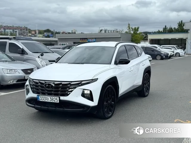 Hyundai Tucson (NX4) 2023 Белый из Кореи