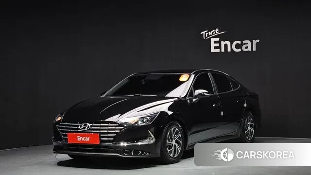 Hyundai Sonata Hybrid (DN8) 2021 Черный из Кореи