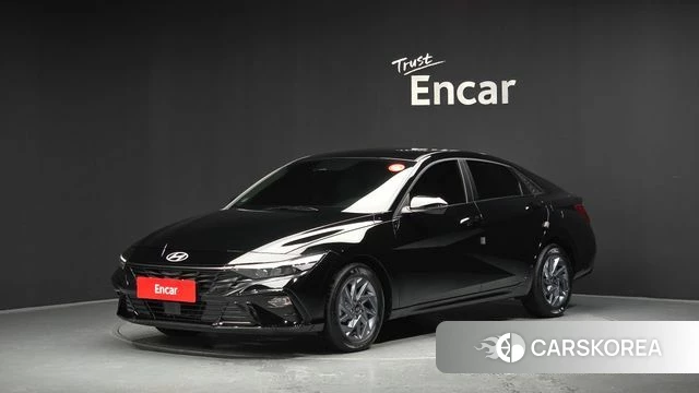 Hyundai The New Avante Hybrid (CN7) 2025 Черный из Кореи