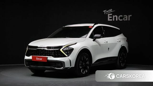 Kia Sportage 5th Generation 2021 Белый из Кореи