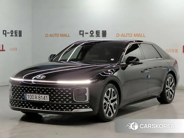 Hyundai Grandeur (GN7) 2023 Черный из Кореи