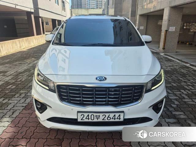 Kia The New Carnival 2019 Белый из Кореи