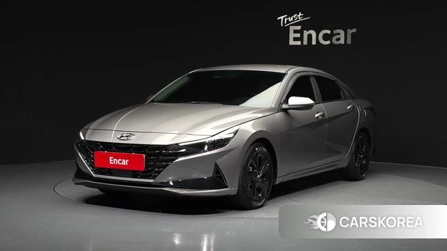 Hyundai Avante (CN7) 2022 Серый из Кореи