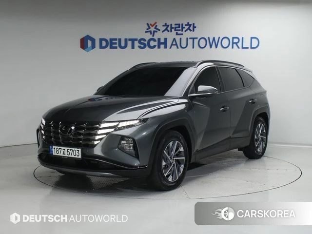 Hyundai Tucson Hybrid (NX4) 2023 Серый из Кореи
