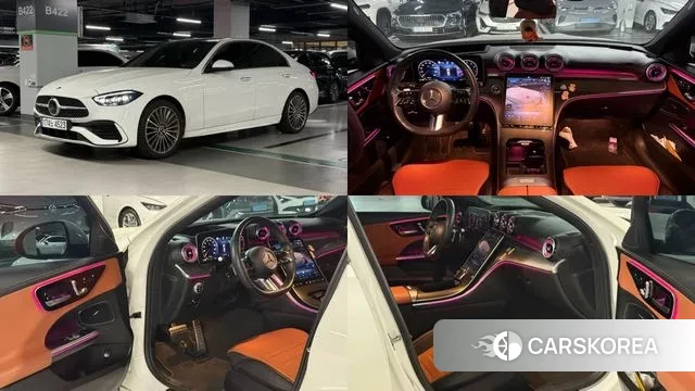 Mercedes-Benz C-Class W206 2022 Белый из Кореи