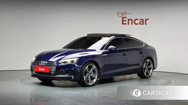 Audi A5 (F5) 2019 Синий из Кореи
