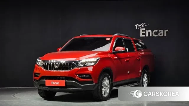 Ssangyong Rexton Sports Cannes 2020 Красный из Кореи