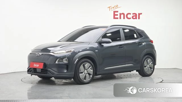 Hyundai Kona Electric 2019 Небесно-голубой из Кореи