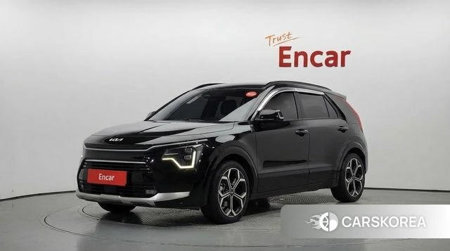 Kia Di Ol Nu Niro 2022 Черный из Кореи