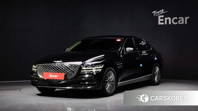 Genesis G80 (RG3) 2021 Черный из Кореи