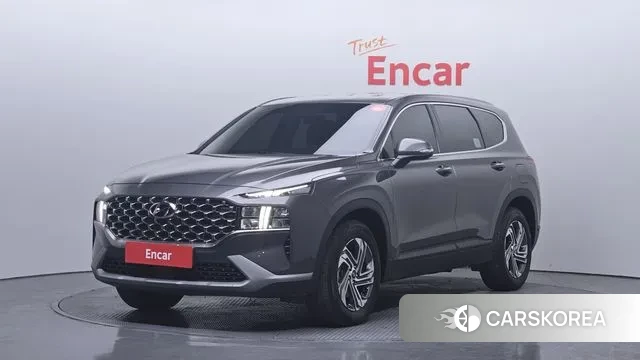 Hyundai The New Santa Fe 2023 Серый из Кореи