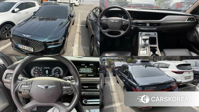 Genesis G90 2020 Темно-зеленый из Кореи