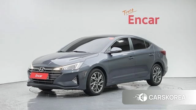 Hyundai The New Avante AD 2020 Светло-серебряный цвет из Кореи