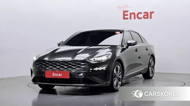 Kia K8 Hybrid 2021 Серый из Кореи