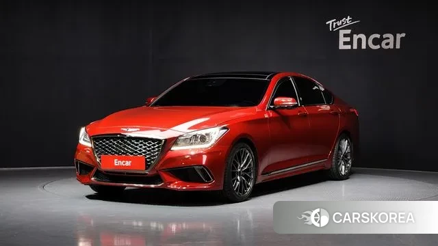 Genesis G80 2018 Красный из Кореи
